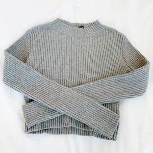 brandy melville grey sweater!!